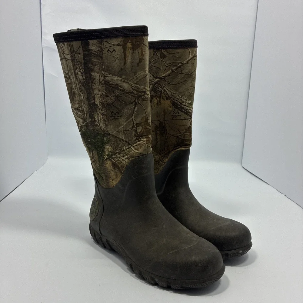 Habit Scent-Factor Waterproof Hunting Boots Camo Neoprene Men's Size 8